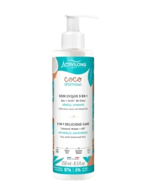 ACTI COCO D’AMOUR SOIN 3N1 250ML
