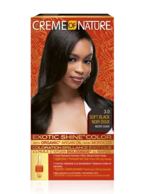 CREME OF NATURE COLOR #3.0 NOIR DOUX
