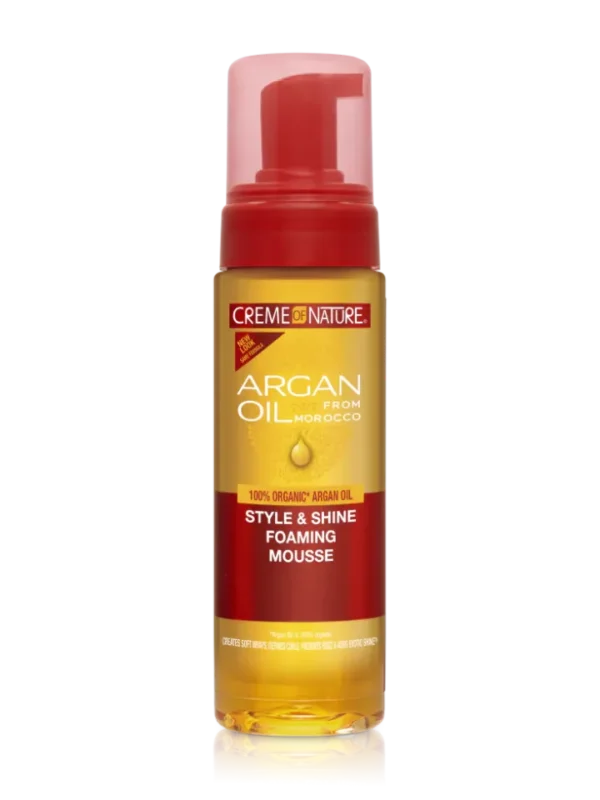CREME OF NATURE ARGAN FOAMING WRAP MOUSSE