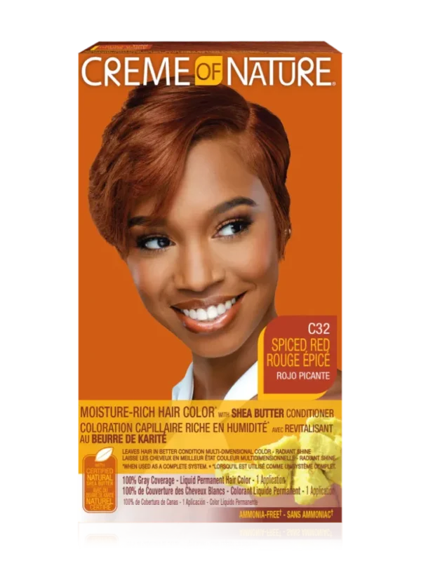 CREME OF NATURE COLORATION #C32 SPICED RED