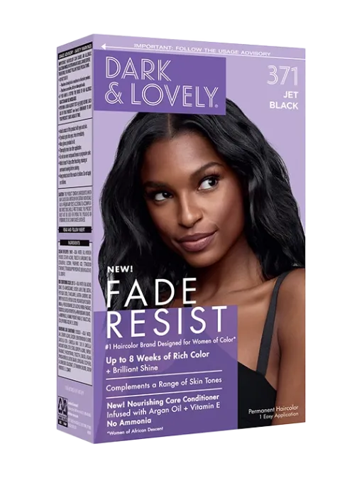 DARK & LOVELY COLORATION #371 JET BLACK