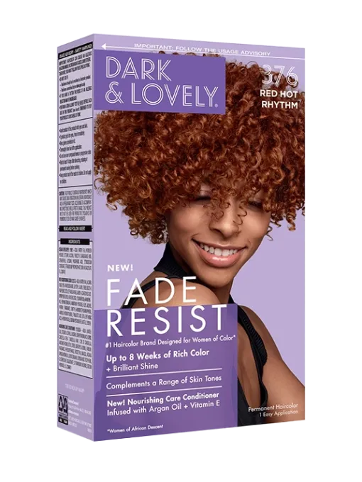 DARK & LOVELY COLORATION #376 RED HOT RHYTHM