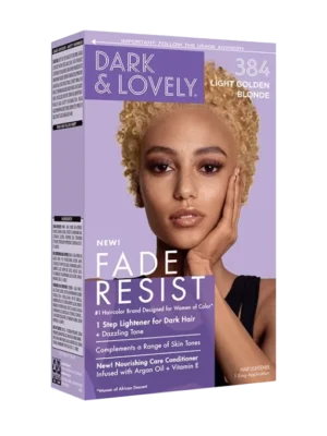 DARK & LOVELY COLORATION #384 LIGHT GOLDEN BLOND