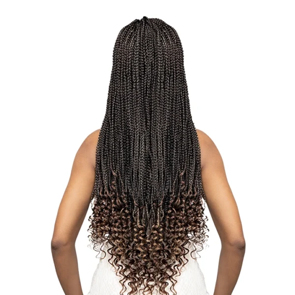 JANET 3X BOX BRAID FRENCH CURL