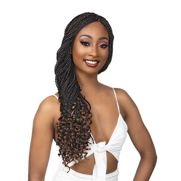 JANET 3X BOX BRAID FRENCH CURL
