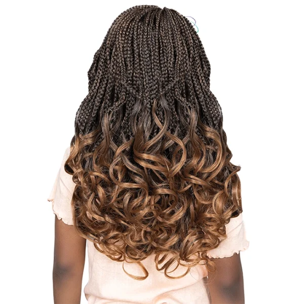 JANET 3X TEENY PRE STRETCHED FRENCH CURL 32″