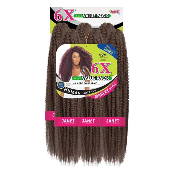 JANET 6X AFRO TWIST BRAID