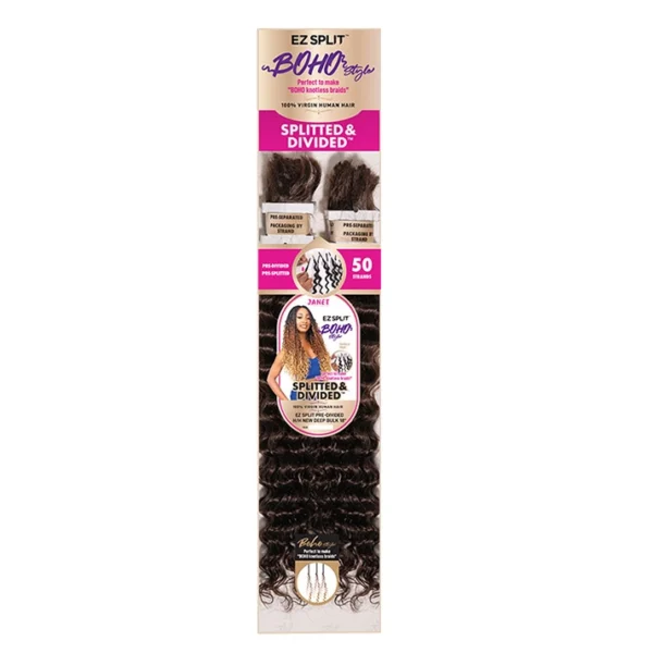 JANET EZ SPLIT BOHO NEW DEEP BULK 18
