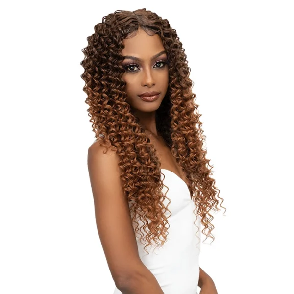 JANET REMY ILLUSION DEEP WAVE 3PCS 14″ 16″ 18″+6X6 WIDE PART