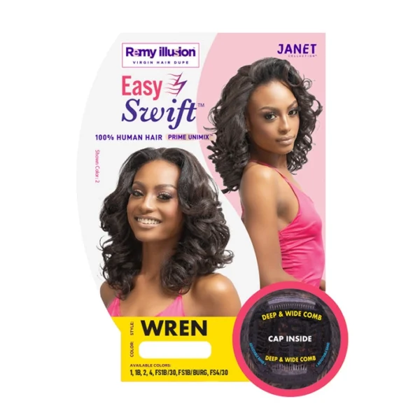 JANET REMY ILLUSION EASY N SWIFT WREN WIG