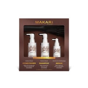 Hair Set Including Shampoo + Conditioner + Serum + Hair Brush