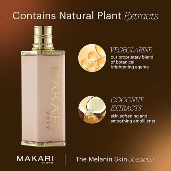 Lait de Beauté Éclaircissant pour le Corps Premium Plus