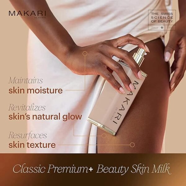 Lait de Beauté Éclaircissant pour le Corps Premium Plus