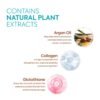 Lotion corporelle revitalisante pour la peau Blue Crystal