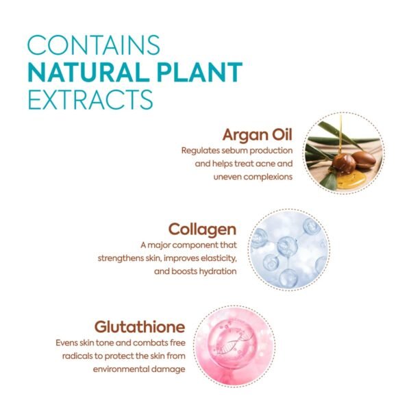 Lotion corporelle revitalisante pour la peau Blue Crystal