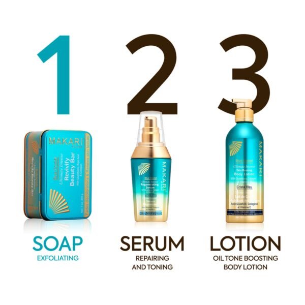 Savon de beauté revivifiant Blue Crystal