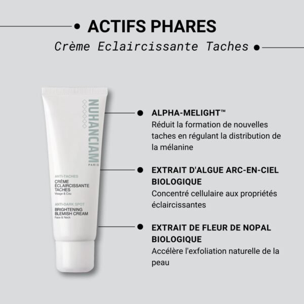 Crème Éclaircissante Taches
