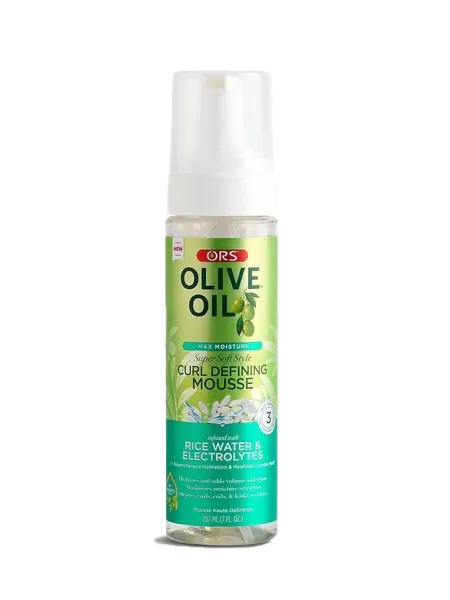 ORS OLIVE OIL CURL DEFINING MOUSSE RICE WATER 207ML