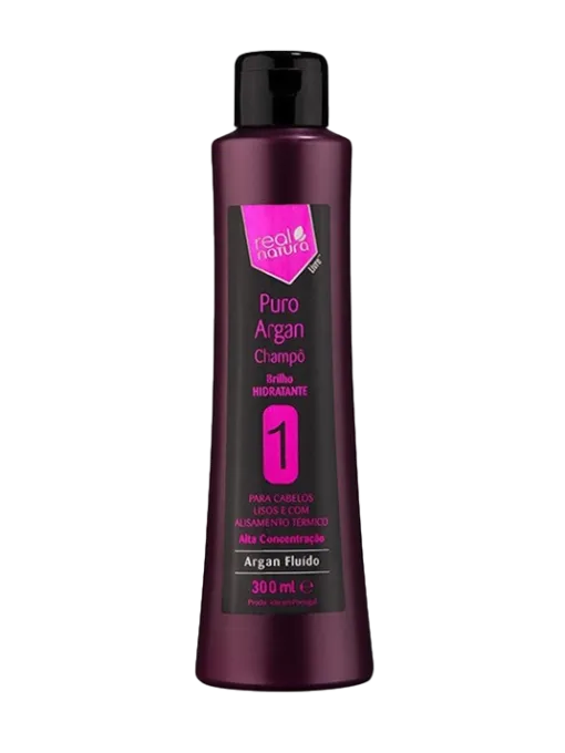 REAL NATURA PURO ARGAN SHAMPOO 300ML