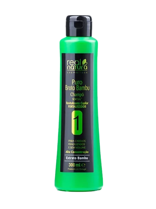REAL NATURA PURO BROTO DE BAMBU SHAMPOO 300ML