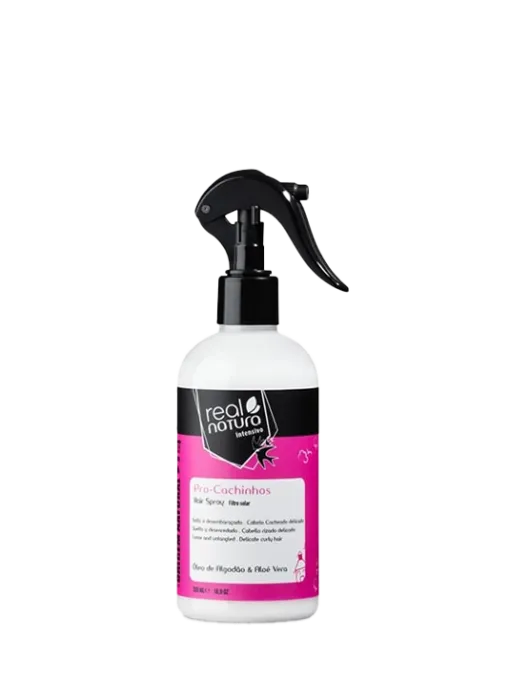REAL NATURAL PRO-CACHINHOS HAIR SPRAY 300ML