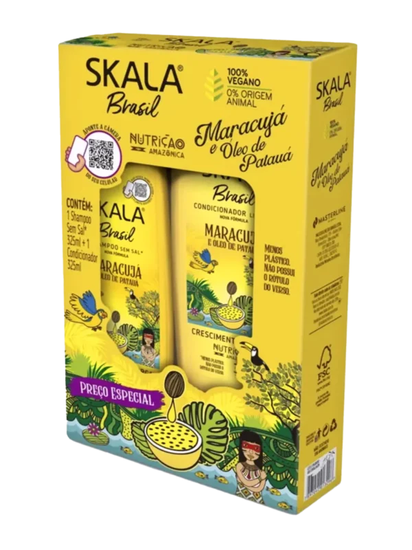 SKALA KIT MARACUJA OLEO DE PATAUA 2x325ML